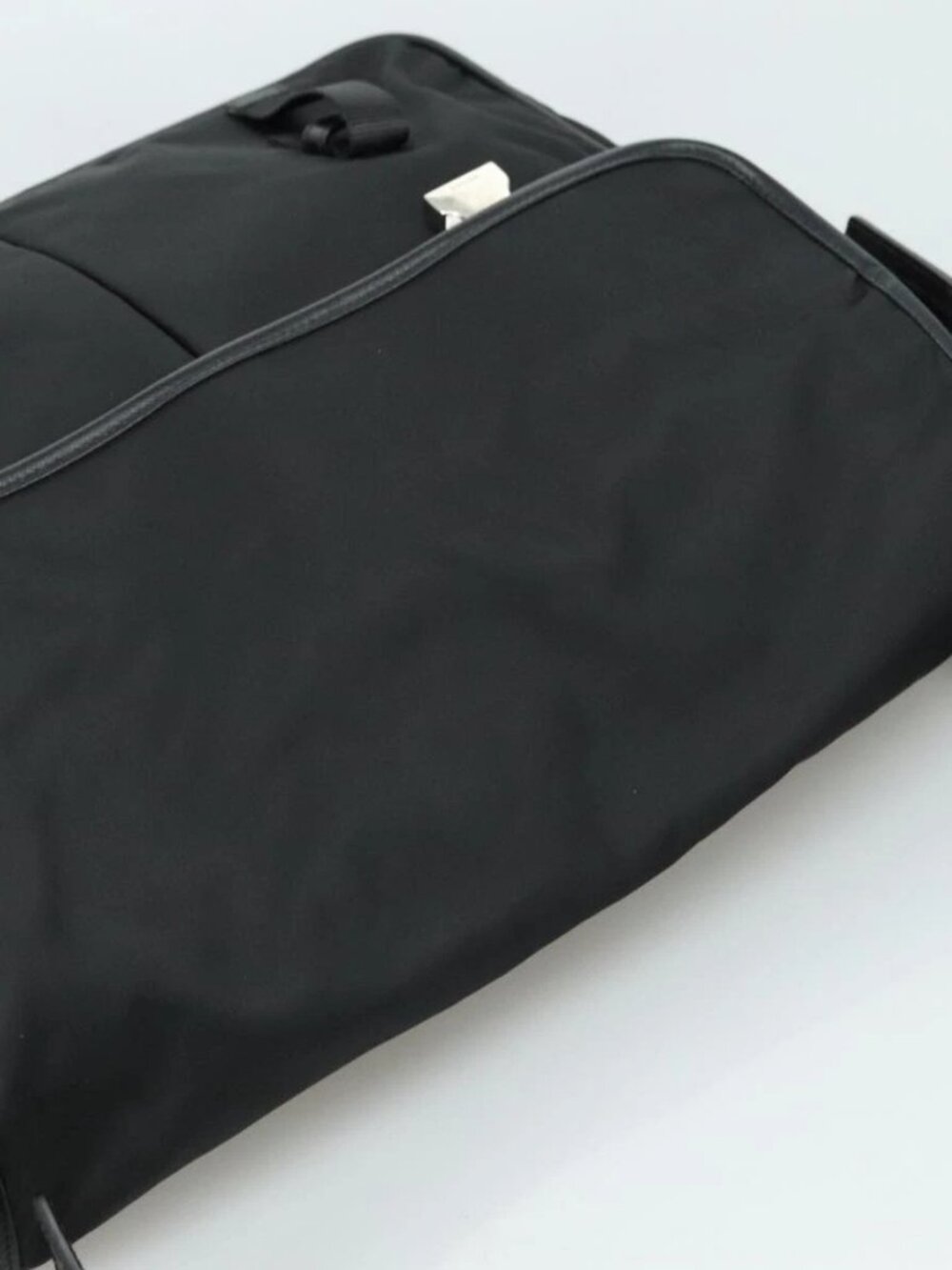PRADA Shoulder Bag Nylon Black Auth yk16281 - Picture 7 of 16